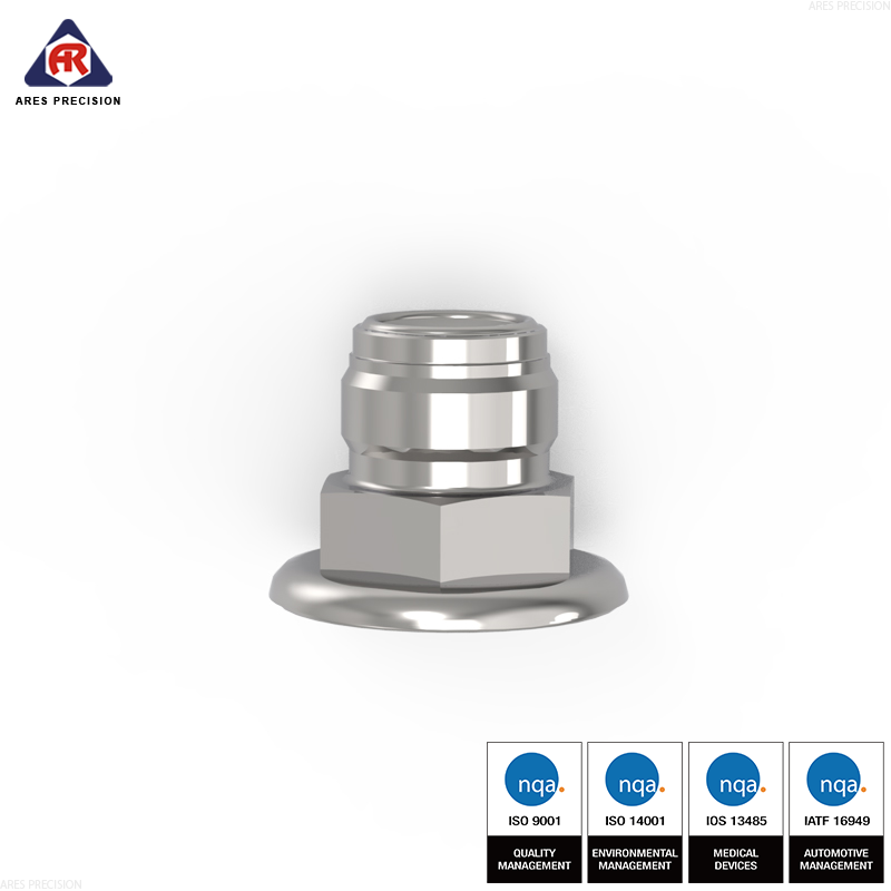 不锈钢VCR高纯度气体接头-CNC加工