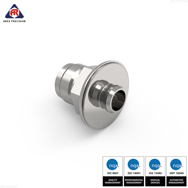 不锈钢VCR高纯度气体接头-CNC加工